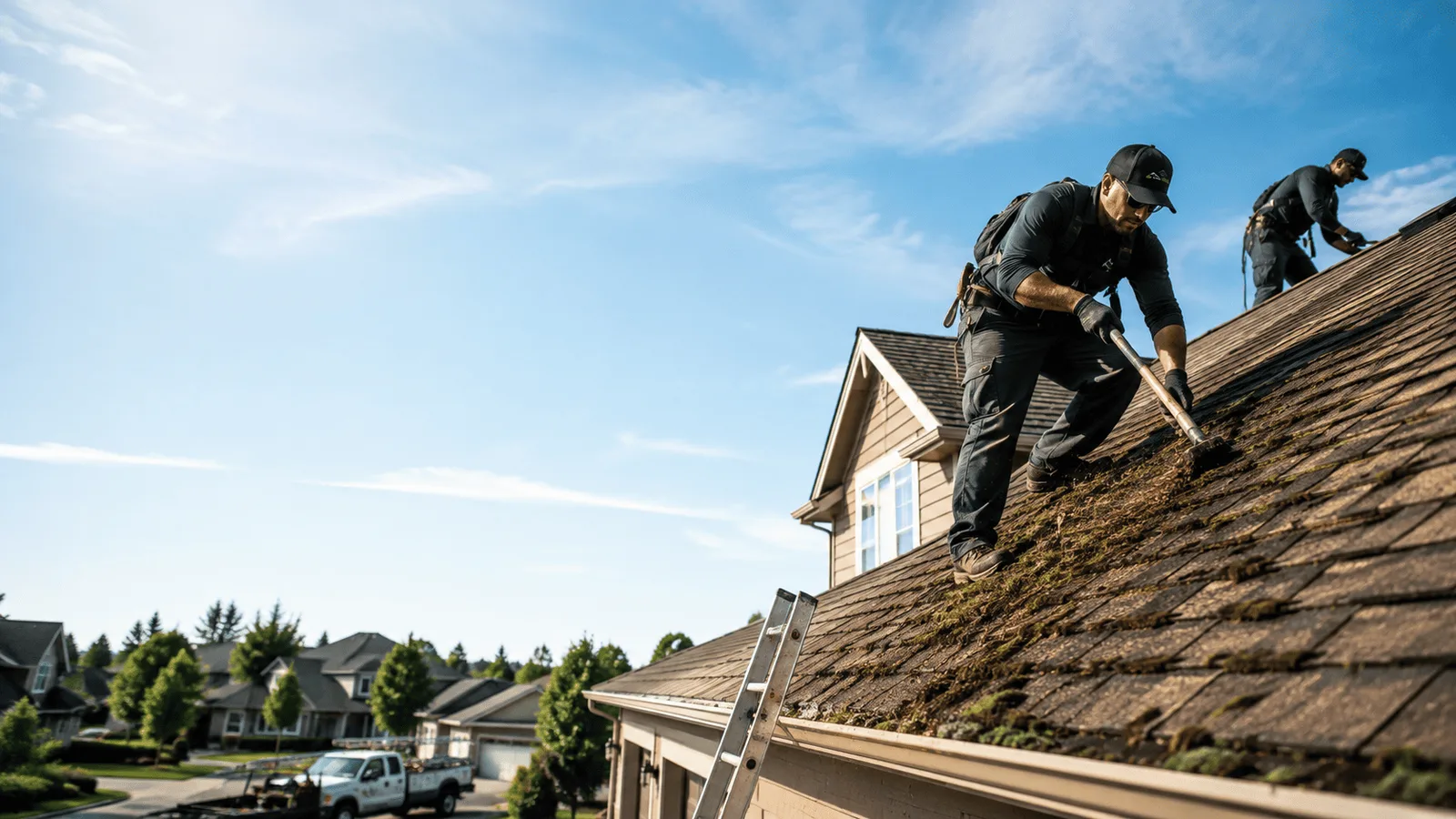 Roof Moss Removal in Hindman, KY near me
